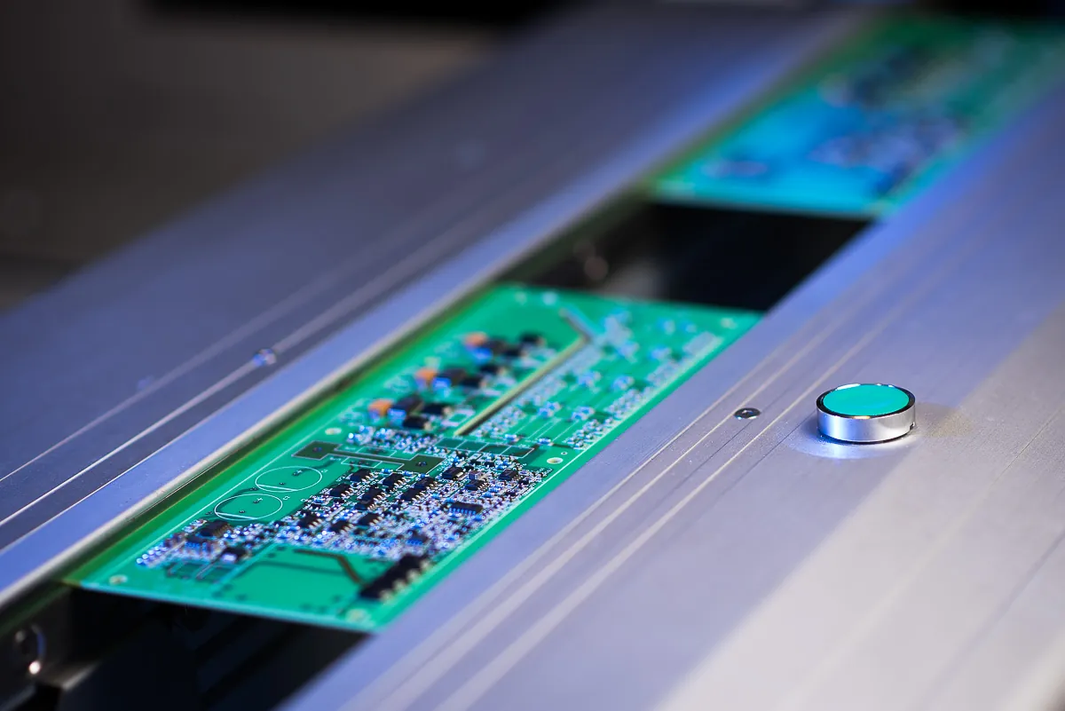 Bestückkopf der SMD-Linie